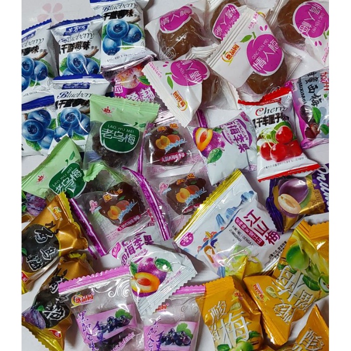 บ๊วย เม็ดละ บ๊วยรวมรส บ๊วยจีน ผลไม้อบแห้ง ราคาถูก เม็ดใหญ่ พร้อมส่งทั่วประเทศ