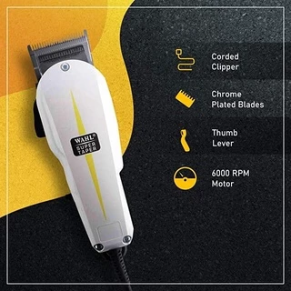 💪WAHL รุุ่น Super Taper แท้💯 มอเตอร์ V5000 ปรับฟันได้ ปัตตาเลี่ยน ตัดผม วอลล์ 🏆ประกัน 1ปี (ดีกว่า Pro Basic) Made USA