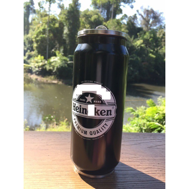 แก้วน้ำเก็บความเย็น ลาย Heineken เท่ห์ เก๋ๆ Cold storage glass