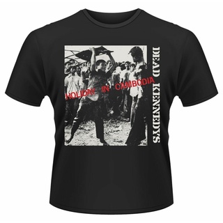 เสื้อยืดผ้าฝ้ายพิมพ์ลายแฟชั่น เสื้อยืด พิมพ์ลาย Dead Kennedys Holiday In Cambodia สําหรับผู้ชาย