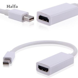 Hl☆สายเคเบิ้ลอะแดปเตอร์เชื่อมต่อ DP เป็น HDMI ขนาดเล็ก สําหรับ Mac Macbook Pro Air