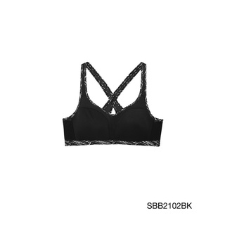 Sabina เสื้อชั้นใน Sport Bra รุ่น Sbn Sport รหัส SBB2102 สีดำ