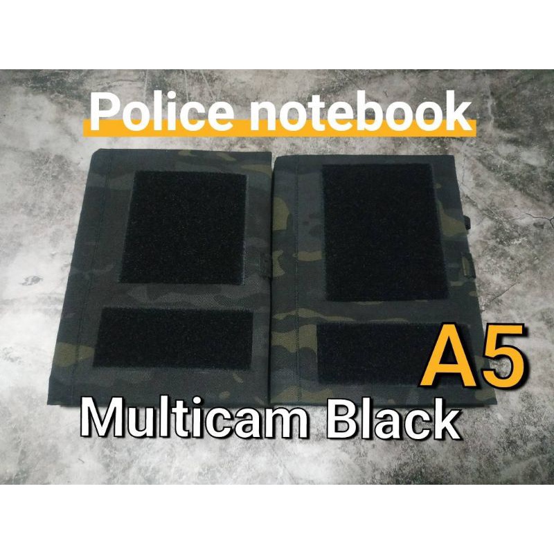 สมุดโน้ตตำรวจ ลาย Muliticam Black ขนาด A5