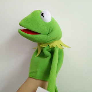 ตุ๊กตาหุ่นมือ The Sesame Show Kermit The Frog ขนาด 40 ซม. ของเล่นสําหรับเด็ก