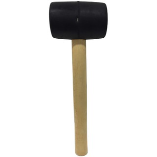 ค้อนยาง ด้ามไม้ PAN SIAM ใหญ่  BIG WOODEN GRIP PAN SIAM RUBBER HAMMER