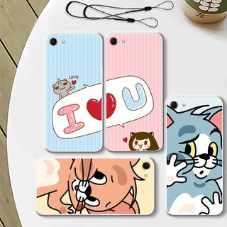 สําหรับ OPPO A83 A85 A1 เคสโทรศัพท์ซิลิโคน TPU เจลลี่ แบบนิ่ม สําหรับคนรัก