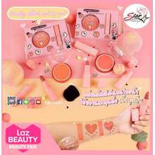 Peachy Blush and Lip set Obuse