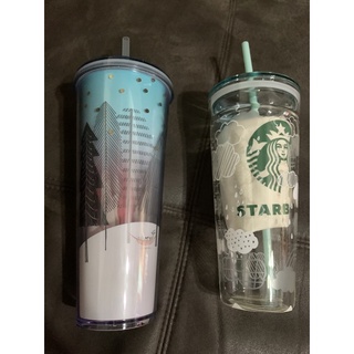 Set 2 ใบ Starbucks 24 oz และ 20 ozของใหม่มือหนึ่ง💓