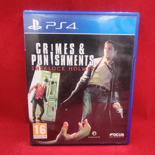 ขายแผ่นเกม play 4 CRIMES&amp;PUNISHMENTSสภาพใช้งานได้ปกติทุกอย่างเหมาะสำหรับสะสมหรือเล่นเอง