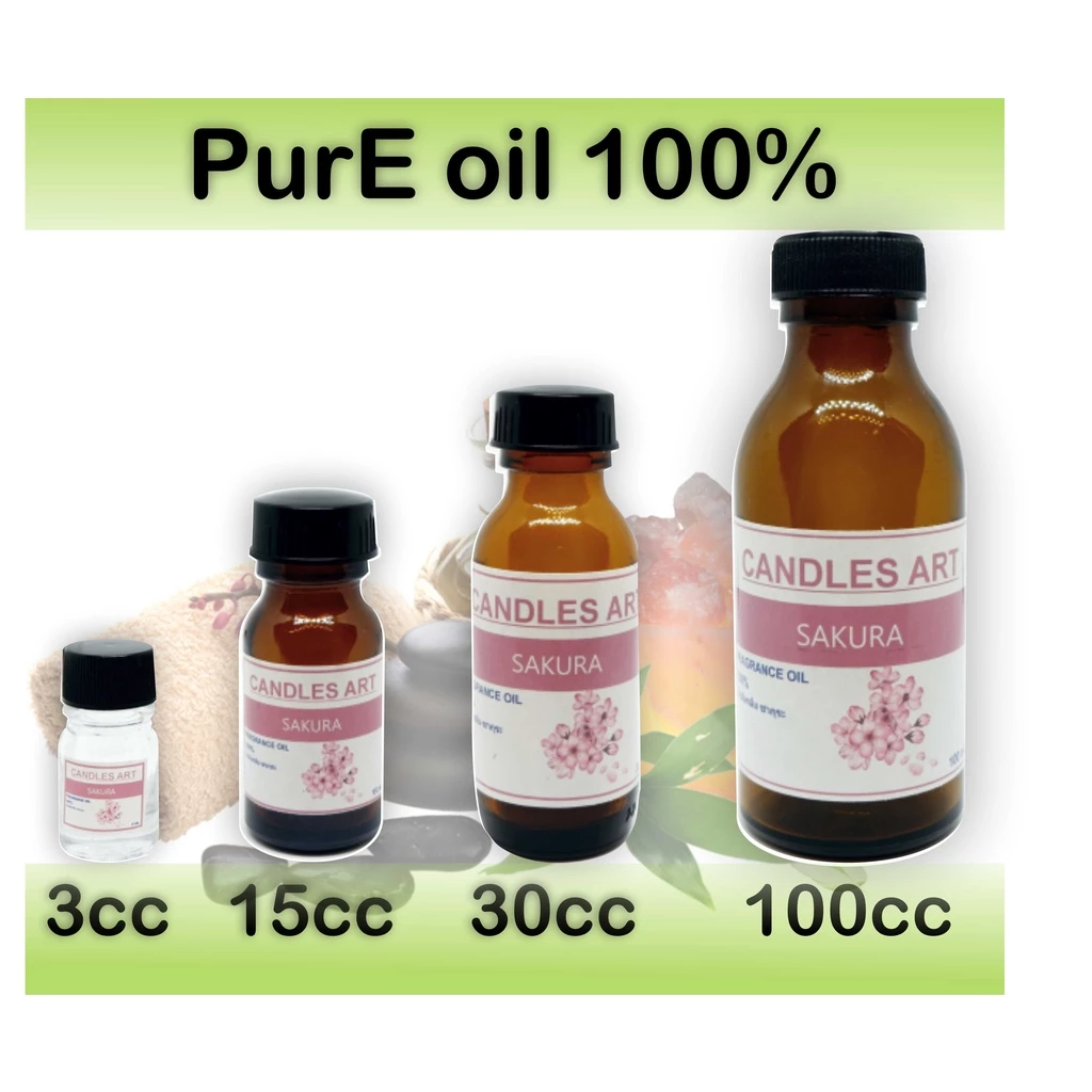 PART 2 น้ำมันหอมระเหย แท้ 100% FRAGRANCE OILs 100% หัวน้ำหอม