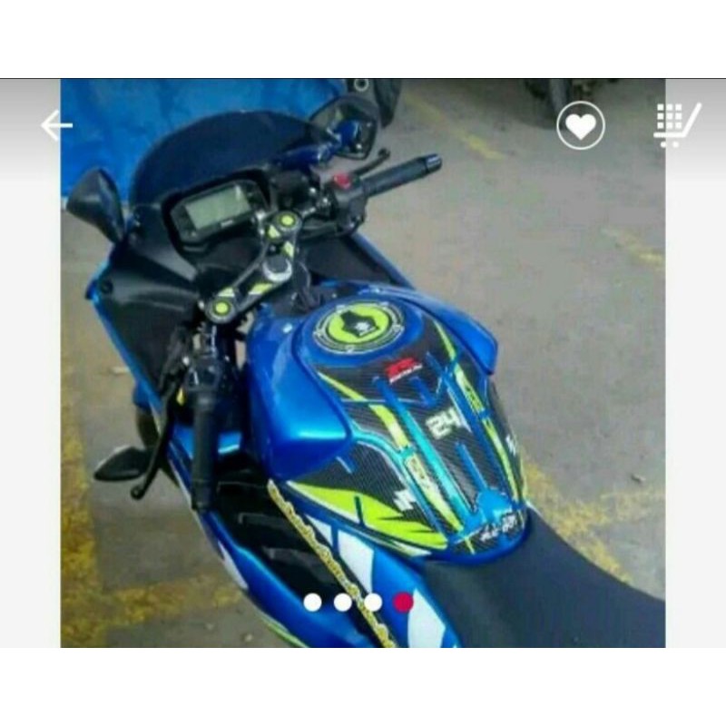 Motopad27 สติ๊กเกอร์ Tankpad Fullset GSX R150 / GSX S150 พรีเมี่ยม