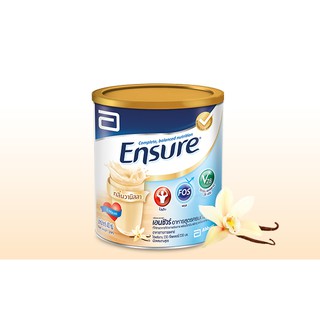 EnsureGold โฉมใหม่ เอนชัวร์อาหารสูตรครบถ้วน มี 2 กลิ่น คือ วนิลาและธัญพืช ขนาด400กรัม