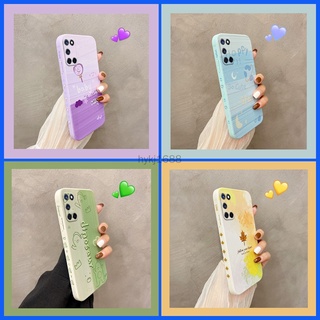 เคส OPPO A92 เคส OPPO Reno5 เคส OPPO A52 เคส OPPO Reno 5 เคสโทรศัพท์มือถือ ซิลิโคนนิ่ม tpu กันกระแทก ลายภาพวาดสีน้ํามัน เรียบง่าย สําหรับ