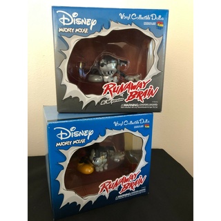 2! Mickey Mouse Runaway Brain Medicom Toys Color and Black &amp; White versions เมดิคอม โมเดล มิกกี้ เม๊าส์