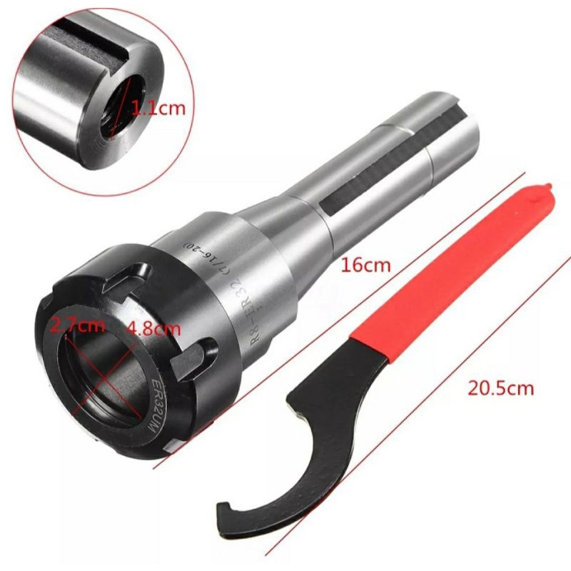 R8 ER32 7/16 ชุดกุญแจ C er32 ท่าเรือกัด nantong SM3 ไม่ใช่ SM4