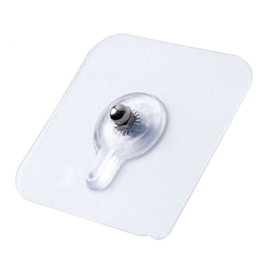 JUJIAJIA ไม่มีการเจาะกรอบรูปกาวในตัวตะขอแขวนผนังตะขอสำหรับภาพวาดโปสเตอร์นาฬิกา ตะขอแขวนติดผนัง  แฟ้บ1บาทส่งฟรี - รูปที่ 6