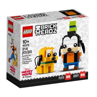 Hobbit99:: Lego BrickHeadz40378 Goofy &amp; Pluto   ของแท้ 100% ของใหม่