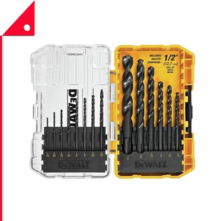 DEWALT : DWTDWA1184* ชุดสว่าน Twist Drill Bit Set, 14-Piece