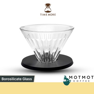 TIMEMORE Crystal Eye Glass Dripper | Borosilicate Glass (PC Holder)