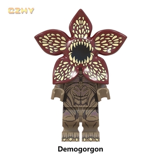 ของเล่นตัวต่อฟิกเกอร์ Demogorgon Strange Things ขนาดเล็ก