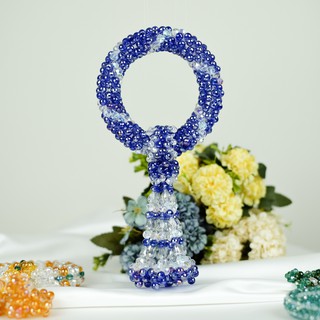 สินค้าใหม่Handmade พวงมาลัยคริสตัลขนาดใหญ่