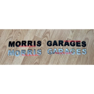 MG ตัวอักษรอลูมิเนียม MORRIS GARAGES