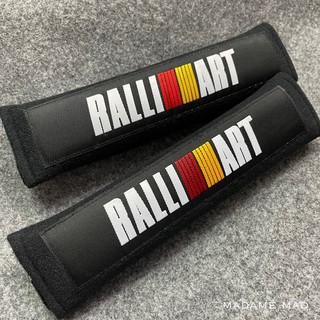 ปลอกหุ้มเบลท์ ที่หุ้มสายคาดเบลท์ ลาย RALLIART