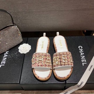 ***เชคสินค้าก่อนสั่งซื้อ***พร้อมส่งรองเท้าแตะ CHANEL SANDAL SS21 เกรดออริพร้อมกล่อง อุปกรณ์ครบเซต