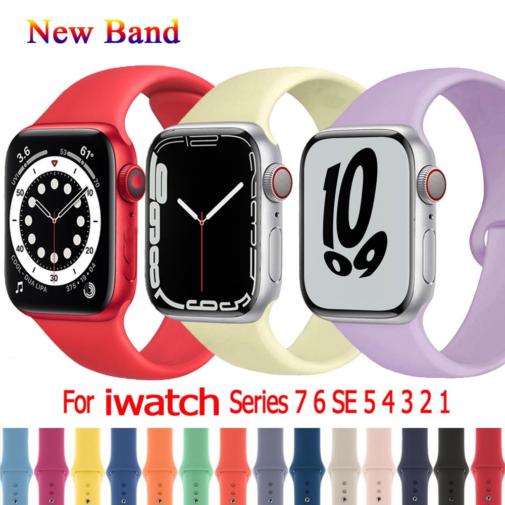 สาย สายนาฬิหา iwatch 7 45มม 41มม iwatch series 7 6 se 5 4 3 2 1 38มม 40 ...