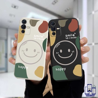 เคสเสียวหมี่ ลายกราฟฟิตี้หน้ายิ้ม สําหรับ Xiaomi Redmi 9A 9T 9 9C NFC 9i 9AT 9 PRO Power 10X POCO C3 M2 PRO Redmi Note 9 8 10 10S 9 PRO MAX 9S Xiaomi POCO X3 NFC X3 PRO M3 Y12 Y20 A12 A54 A15 A16 กันกระแทก เคสโทรศัพท์มือถือแบบนิ่ม เคสโทรศัพท์หน้ายิ้ม