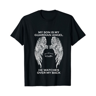 เสื้อยืดลําลอง ผ้าฝ้าย 100% พิมพ์ลาย My Sis My Guardian Angel สําหรับผู้ชายS-5XL