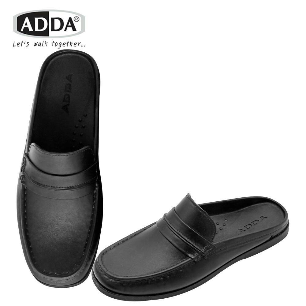 รองเท้าแฟชั่นผู้ชาย คัชชู ADDA รองเท้าแตะลำลองแบบสวม รุ่น 15601M1 (ไซส์ 7-10)