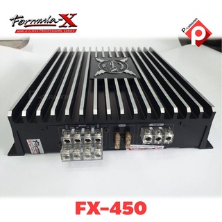 POWER AMPLIFIER FORMULA-X รุ่น FX-450 เพาเวอร์แอมป์รถยนต์ 4CH กำลังขับ 800W ให้พลังเสียงดีเพาเวอร์รถ ฟอร์มูล่า