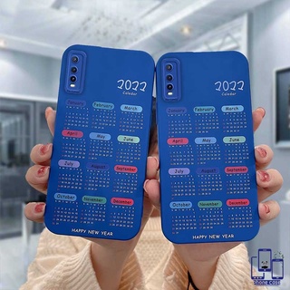 Soft Case VIVO Y12S Y12 Y20 Y91C Y21 2021 Y30 Y21S Y20S Y12i Y15S ลายดวงตานางฟ้าน่ารัก สีฟ้า พร้อมปฏิทิน เคสวีโว่ Y91 Y30i Y93 Y95 Y15 Y17 Y53 Y50 Y53S Y51 2020 Y51A Y15A Y10 Y76S Y76 Y33S Y1S Y11 Y31 Y20i Y91i Y90 Y51S Y12A เคสโทรศัพท์มือถือแบบนิ่ม