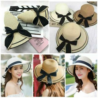 👒มีเก็บปลายทาง ✔️ถูกที่สุด✔️👒หมวกปีกกว้าง ปีกงุ้มลง บังแดดได้ดีเริ่ด 👒