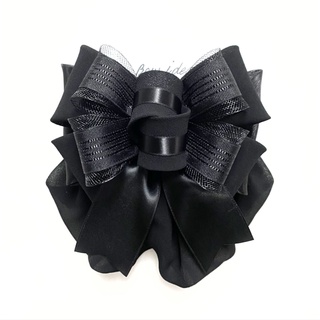 hair bow เน็ตติดผม คลุมผม โบว์ติดผม เครื่องประดับ กิ๊บติดผม แฟชั่น โบว์พยาบาล ข้าราชการ โบว์ใหญ่ อุปกรณ์ตกแต่งผม ริบบิ้น