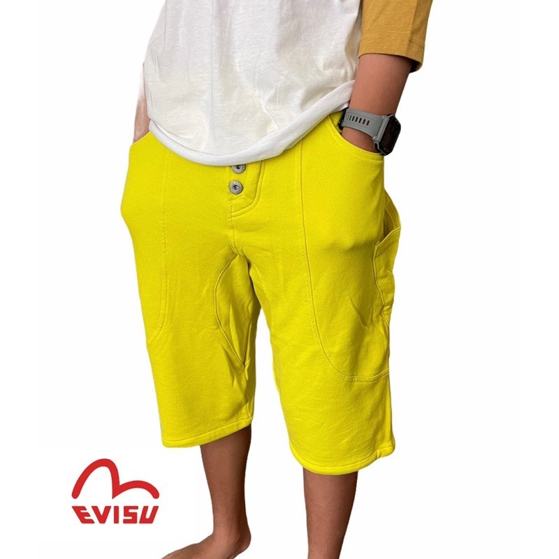 กางเกงขาสั้น Evisu แท้จากช็อป ของใหม่ ไซส์ M