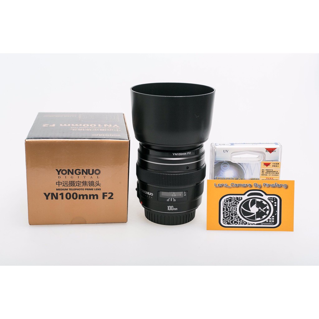 Hood Filter for Lens Yongnuo YN50 YN35mm YN85 YN100 Nikon Canon YN42.5 YN25 ฮูดเลนส์ ฟิลเตอร์ ยังนัว