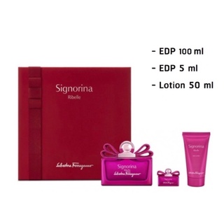 น้ำหอม Set Ferragamo Signorina Ribelle EDP