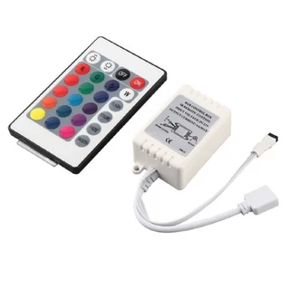 (แจกโค้ดลด30% กรอก INC459LC ช่องโค้ดช้อปปี้) กล่องควบคุมไฟ LED เส้น กล่องคอนโทรลไฟ RGB เส้น พร้อมรีโมท