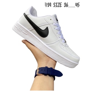 รองเท้าผ้าใบ ใส่สบายมีใส่36-451 White Lover ✨