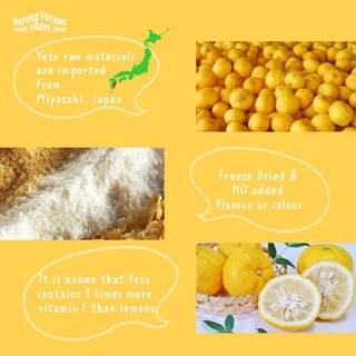 🍋 FREEZE DRIED YUZU POWDER | ผงยูสุแท้จากญี่ปุ่น | No Sugar | Natural & Premium