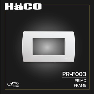 HACO Primo แผงหน้ากาก 3 ช่อง รหัส PR-F003