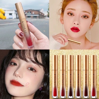 ลิปสติก สีสวย ติดทน ลิปสติกแท้แบรนด์ 6 สีLong-lasting beautiful lipstick, 6 genuine brand lipstick