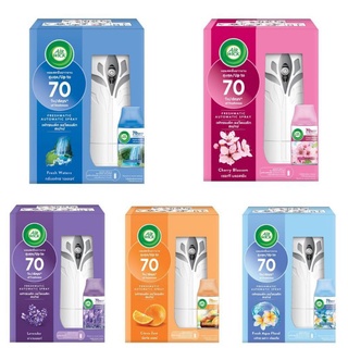 โปรโมชั่น : Air Wick Freshmatic Auto Spray 3in1 สเปรย์ปรับอากาศอัตโนมัติ เครื่องสเปรย์น้ำหอมถ่าน2ก้อน