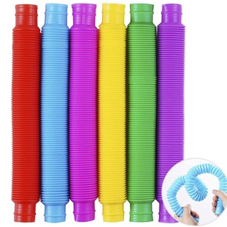 ของเล่น Fidget Pop Tube Tube สําหรับเด็กและผู้ใหญ่เครื่องมือบรรเทาความเครียด