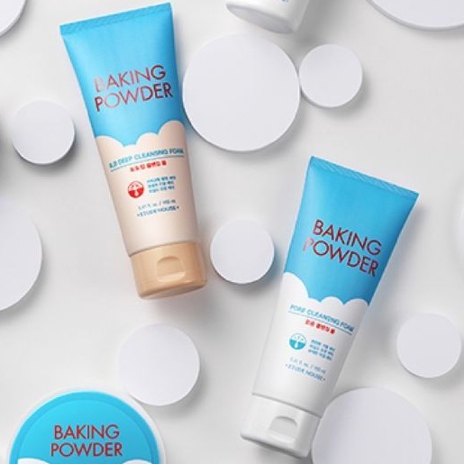 ETUDE 10-2Baking Powder Cleansing Foam อีทูดี้ โฟมล้างหน้า