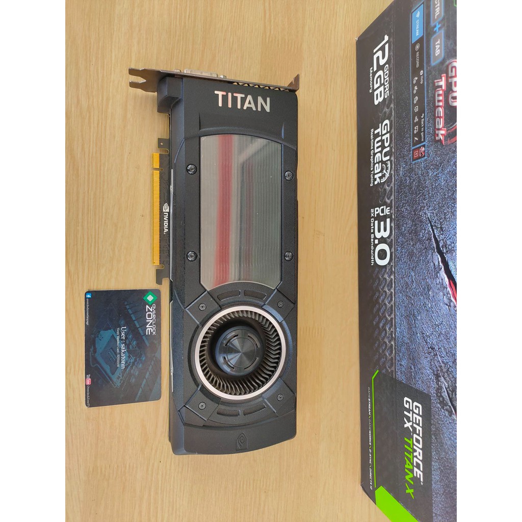 GTX TITAN X  GDDR5 12GB มือสอง