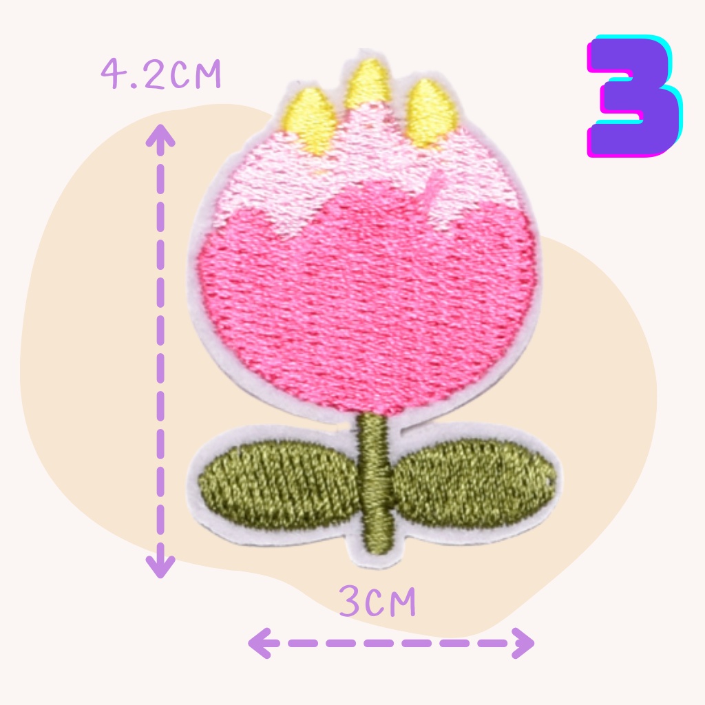 😄10บาททุกชิ้น😀ตัวรีดติดเสื้อ UC44 DIY:อาร์มติดเสื้อ ลายสตอเบอรี่ ลูกอม เชอรี่ ใช้เตารีดรีดติดลงผ้าได้เลย ง่ายมากๆๆค่ะ - รูปที่ 4