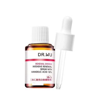 Dr.Wu Mandelic Acid 18% เซรั่มบํารุงผิวหน้าช่วยลดสิวกระชับรูขุมขน 30มล.